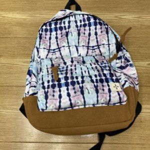 Tie Dye Backpack School Bookbag College Unisex Bag